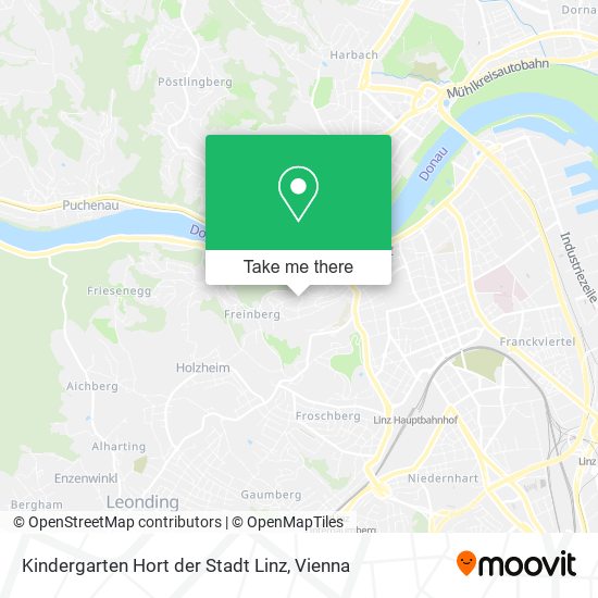 Kindergarten Hort der Stadt Linz map