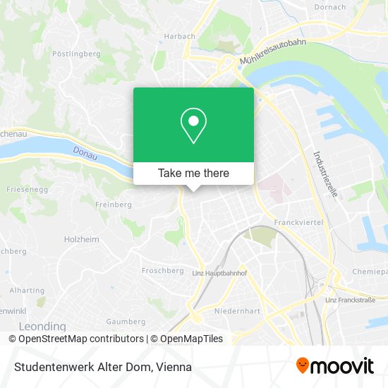 Studentenwerk Alter Dom map