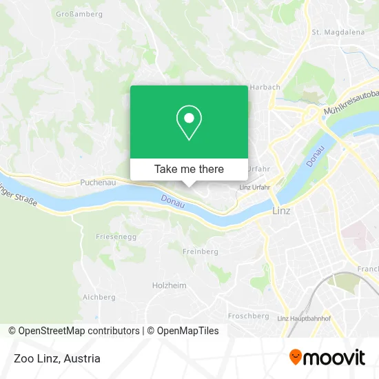 Zoo Linz map