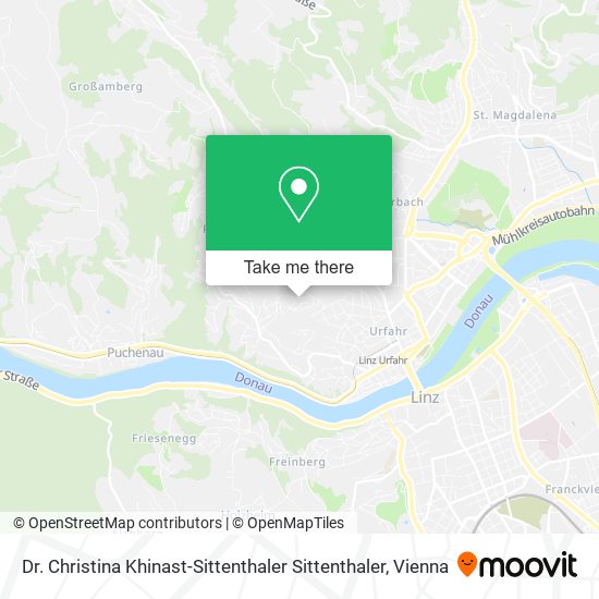 Dr. Christina Khinast-Sittenthaler Sittenthaler map