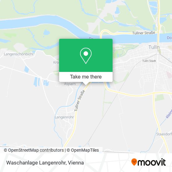 Waschanlage Langenrohr map