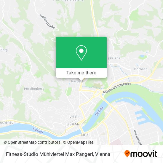 Fitness-Studio Mühlviertel Max Pangerl map