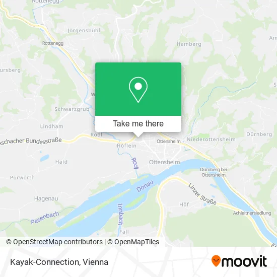Kayak-Connection map