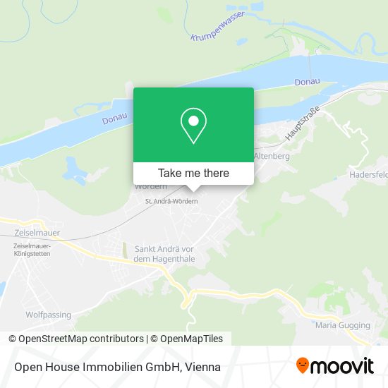 Open House Immobilien GmbH map