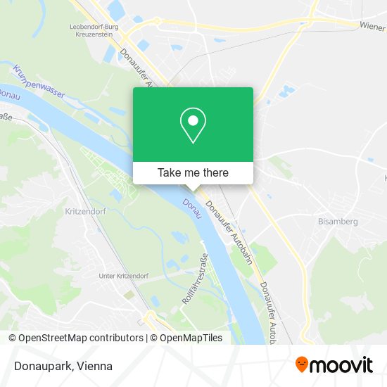 Donaupark map