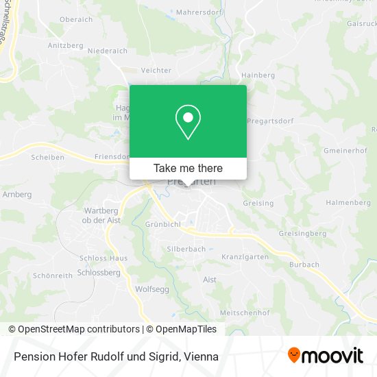 Pension Hofer Rudolf und Sigrid map