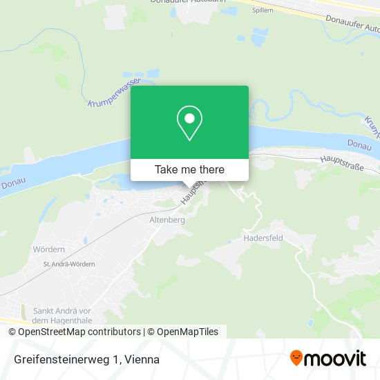 Greifensteinerweg 1 map