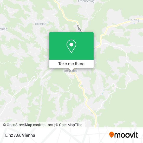 Linz AG map