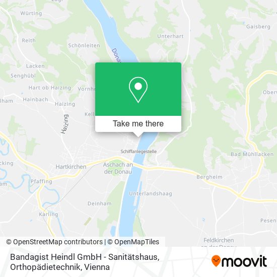 Bandagist Heindl GmbH - Sanitätshaus, Orthopädietechnik map