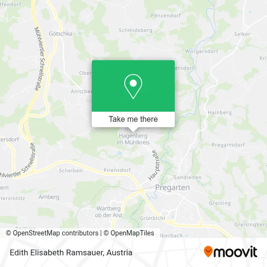 Edith Elisabeth Ramsauer map