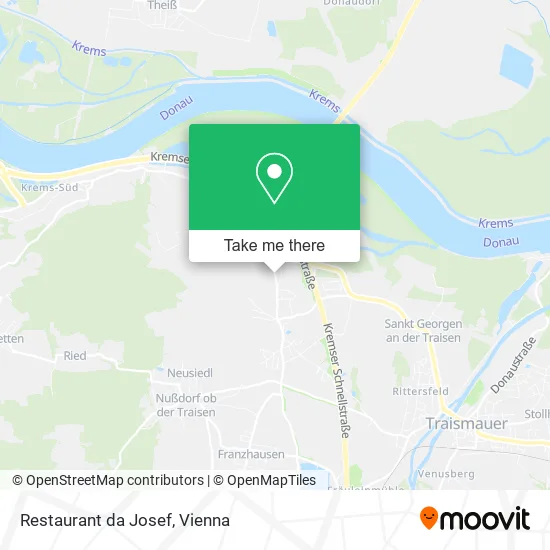 Restaurant da Josef map