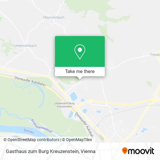 Gasthaus zum Burg Kreuzenstein map