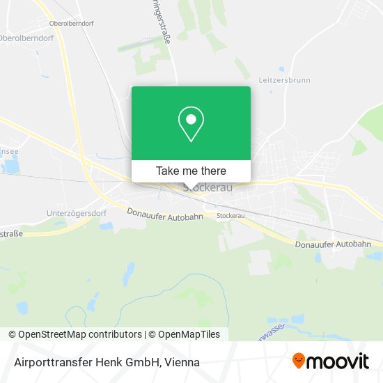 Airporttransfer Henk GmbH map