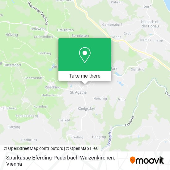 Sparkasse Eferding-Peuerbach-Waizenkirchen map