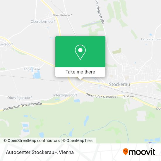 Autocenter Stockerau - map