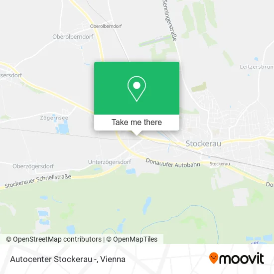 Autocenter Stockerau - map