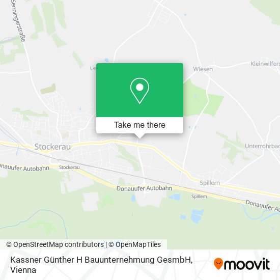 Kassner Günther H Bauunternehmung GesmbH map