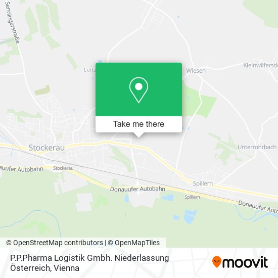 P.P.Pharma Logistik Gmbh. Niederlassung Österreich map