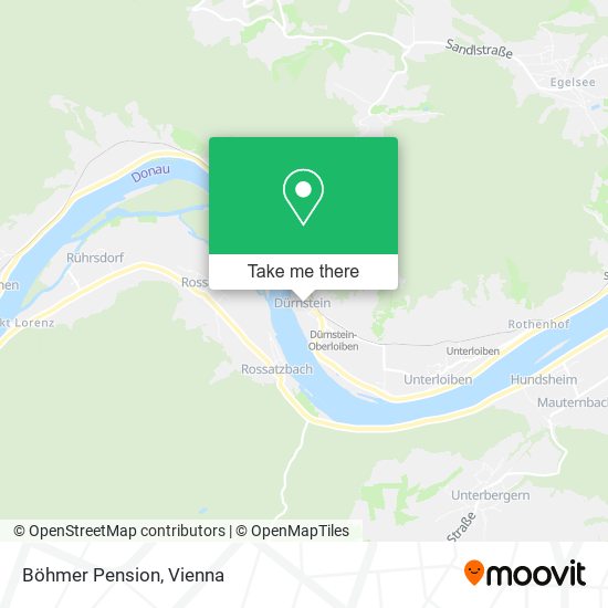 Böhmer Pension map