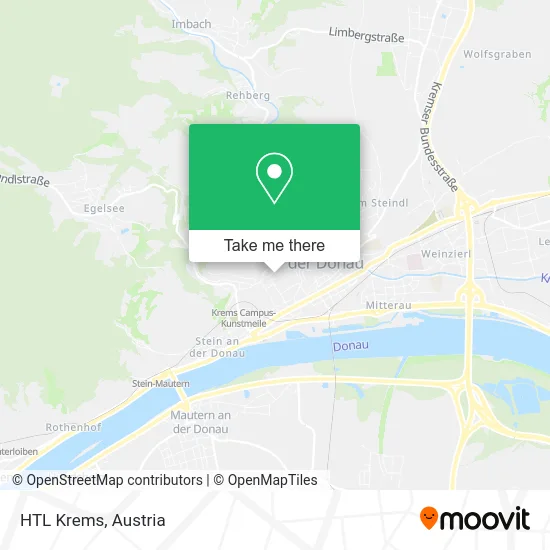 HTL Krems map