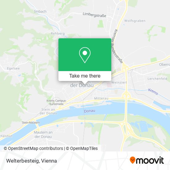 Welterbesteig map