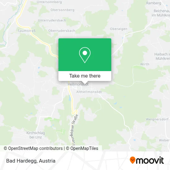 Bad Hardegg map
