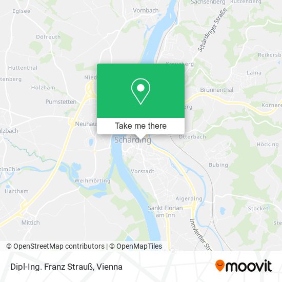 Dipl-Ing. Franz Strauß map