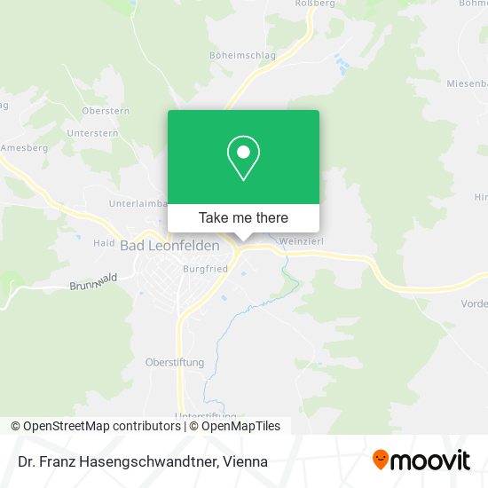 Dr. Franz Hasengschwandtner map
