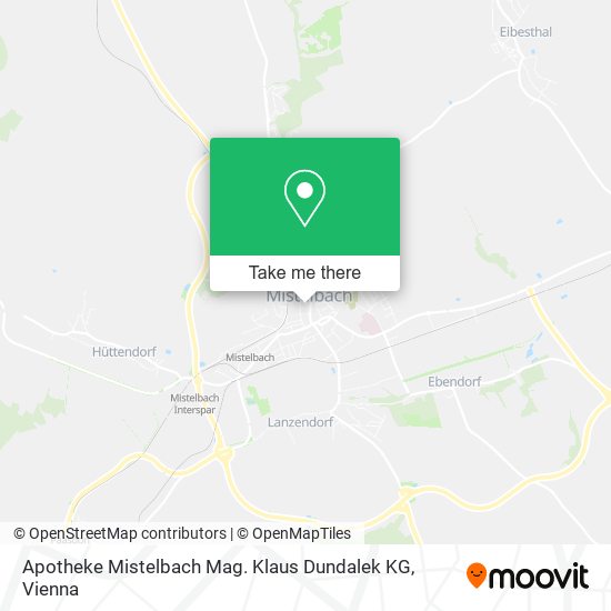 Apotheke Mistelbach Mag. Klaus Dundalek KG map