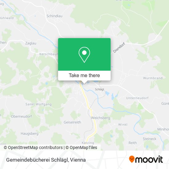 Gemeindebücherei Schlägl map