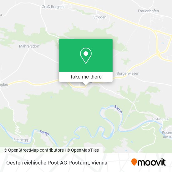 Oesterreichische Post AG Postamt map