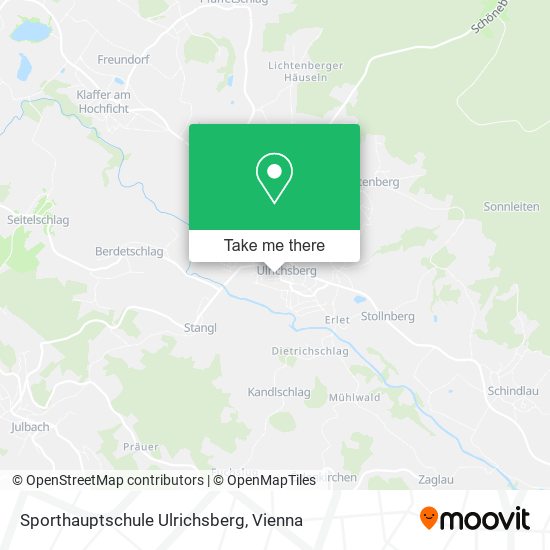 Sporthauptschule Ulrichsberg map