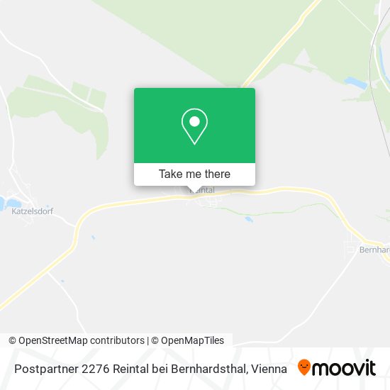 Postpartner 2276 Reintal bei Bernhardsthal map