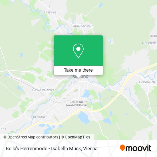 Bella's Herrenmode - Isabella Muck map