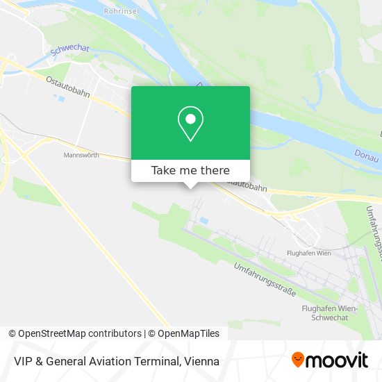 VIP & General Aviation Terminal map
