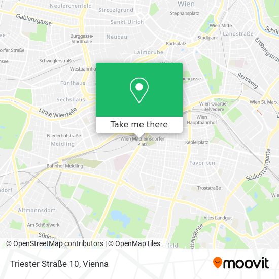 Triester Straße 10 map