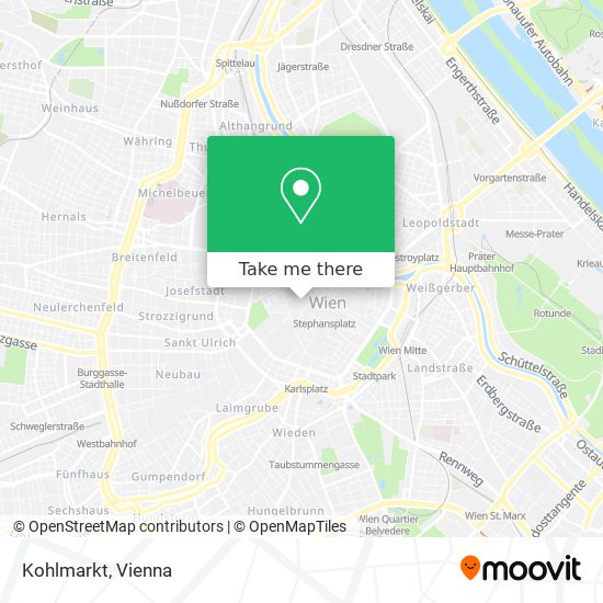 Kohlmarkt map