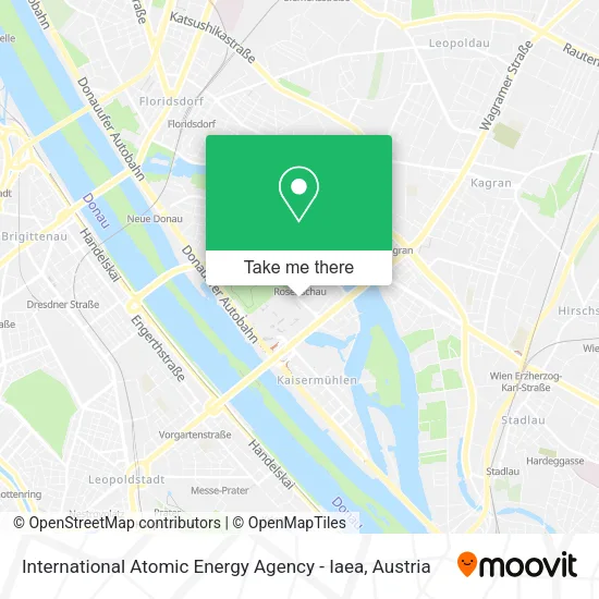 International Atomic Energy Agency - Iaea map