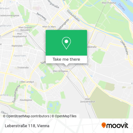 Leberstraße 118 map