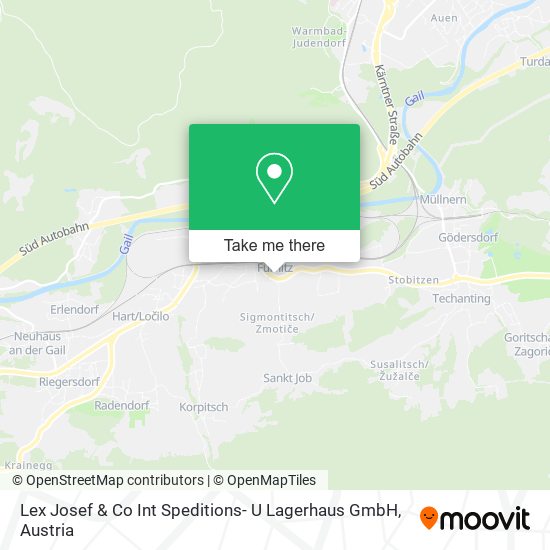 Lex Josef & Co Int Speditions- U Lagerhaus GmbH map
