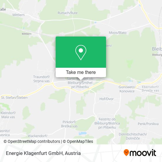 Energie Klagenfurt GmbH map