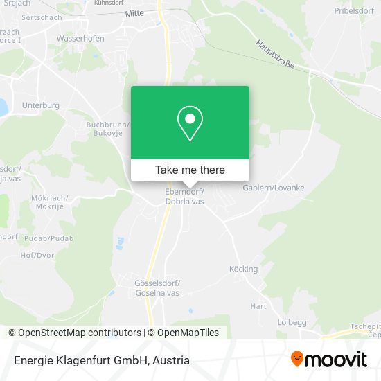 Energie Klagenfurt GmbH map