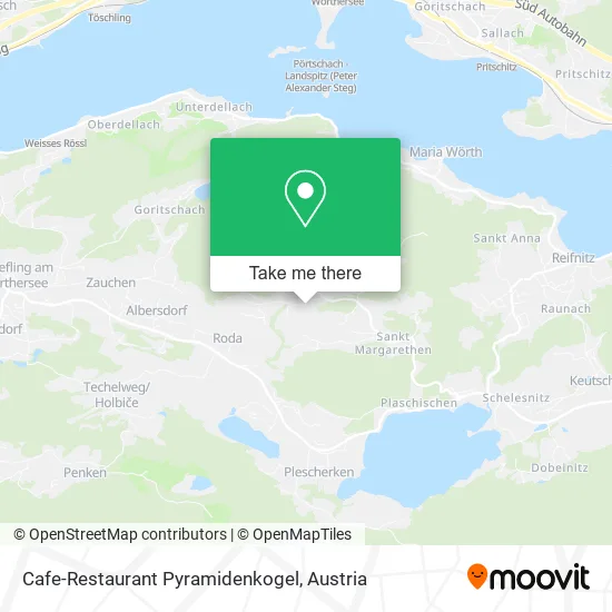 Cafe-Restaurant Pyramidenkogel map