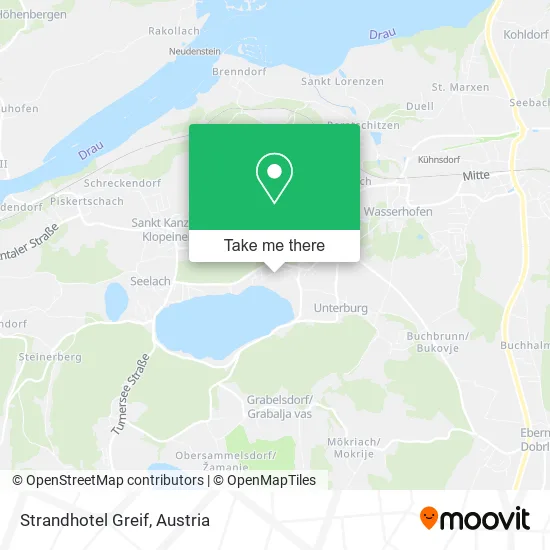 Strandhotel Greif map