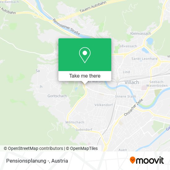 Pensionsplanung - map