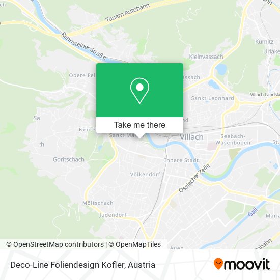 Deco-Line Foliendesign Kofler map