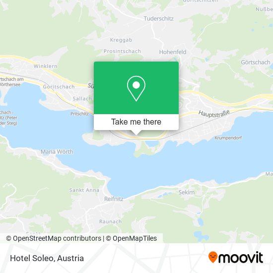 Hotel Soleo map