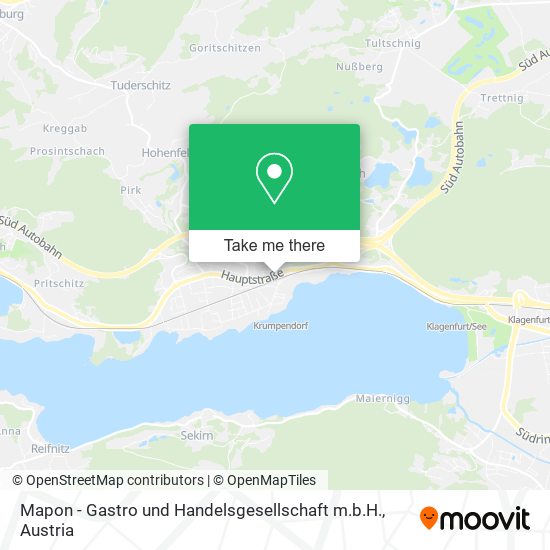 Mapon - Gastro und Handelsgesellschaft m.b.H. map