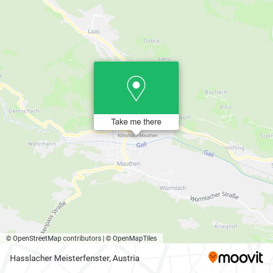 Hasslacher Meisterfenster map