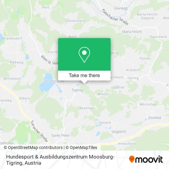 Hundesport & Ausbildungszentrum Moosburg-Tigring map